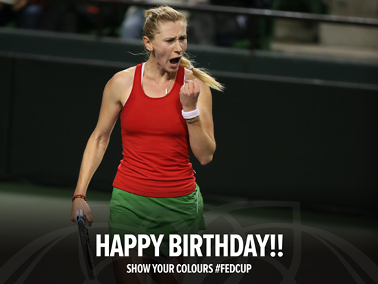 Wishing Olga Govortsova a very happy 27th birthday! Olga has played for Belarus si...  