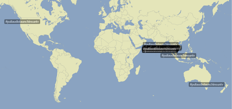 CineTimee's tweet photo. #PuliAudioLaunchInSunTV Top Trending in Worldwide. Awesome Job #Ilayathalapathy #Vijay @ThisIsDSP @shrutihaasan http://t.co/KaHMkx2Cer