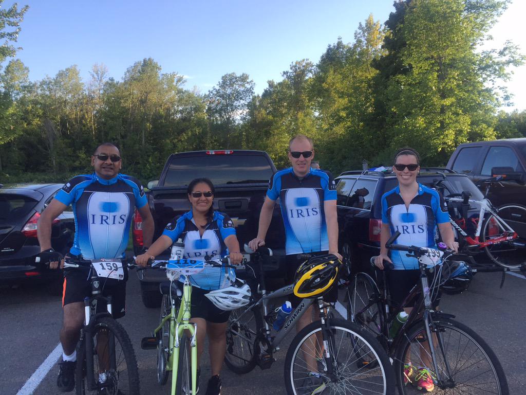 MrAlexHaddad's tweet photo. IRIS Ontario Team is riding to end MS #MS http://t.co/JWd66BhulM