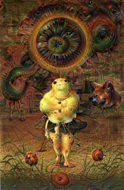 deepdreamartbot's tweet photo. 検索（Search）：
『しゃんしゃん（syansyan）*』
#deepdream #deepdreams #dreamdeeply #ゆめわんこ
https://t.co/Pdtx68otQV