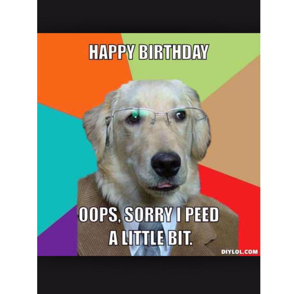 HAPPY BIRTHDAY          and may you have many many more! 