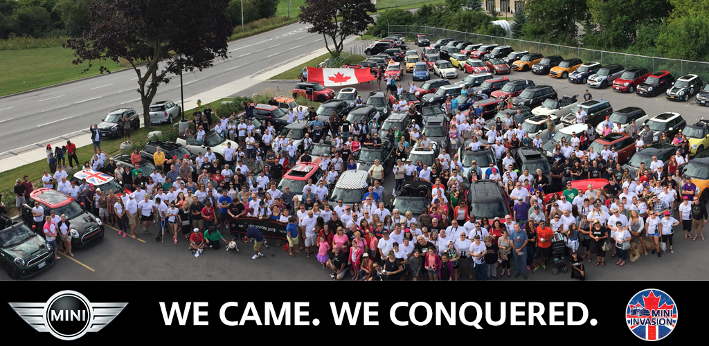 MINICanada's tweet photo. Thanks for being such a bloody good host, Ottawa #MINIInvasion2015 http://t.co/dFinwtJNXt