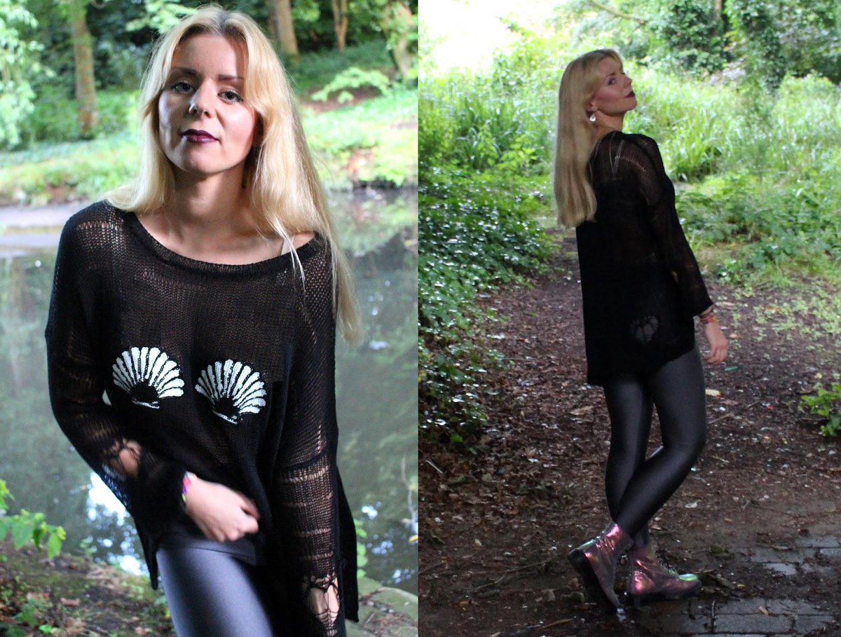First in a three part installment of mermaid outfits on my blog 🐚🐚💙💙💚 hippie-goth.com/2015/08/monoch… <a href="/UKBlog_RT/">UK Blogger RT</a> <a href="/UKBloggers1/">UK Bloggers</a>