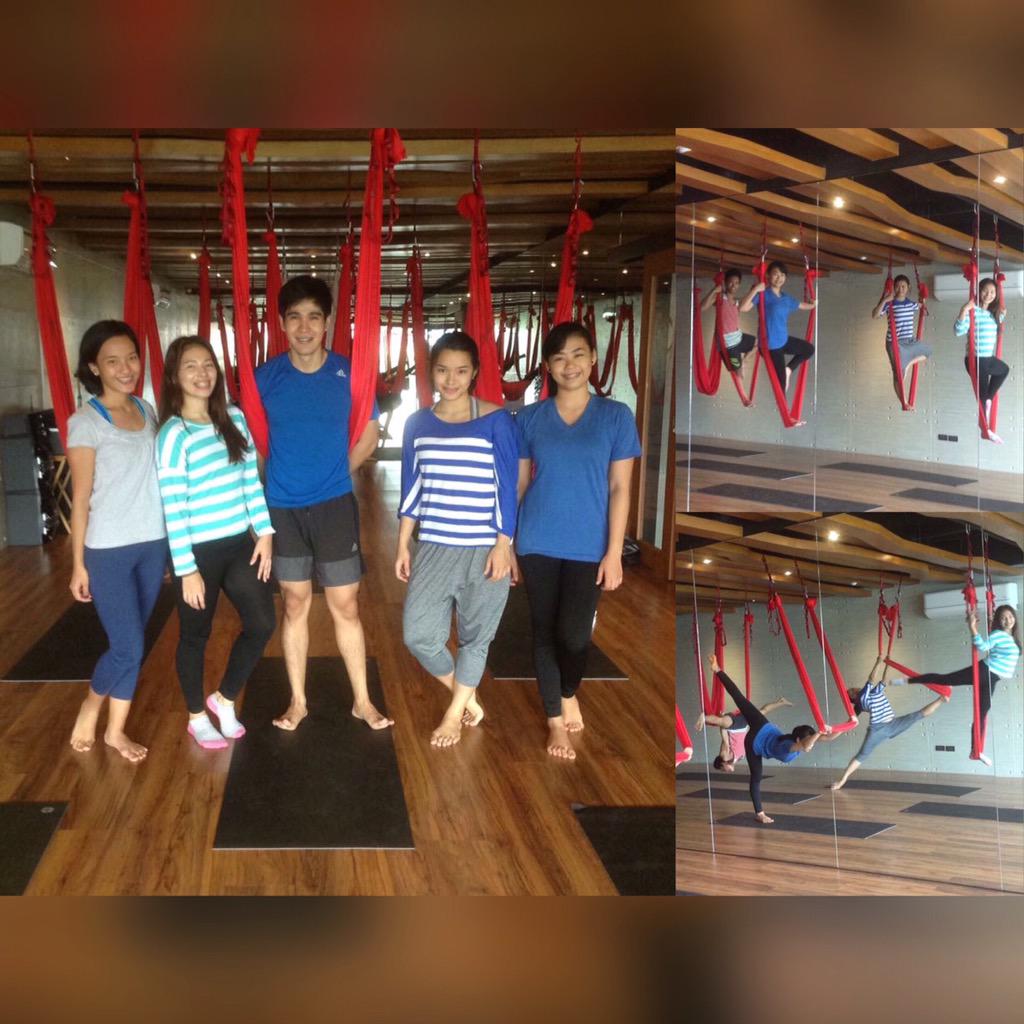 lpnfdc_official's tweet photo. Thank you Teacher Aldrick and @igobeyondyoga for the superb experience 😊 #antigravity #beyondlibis http://t.co/yuzasP35IK