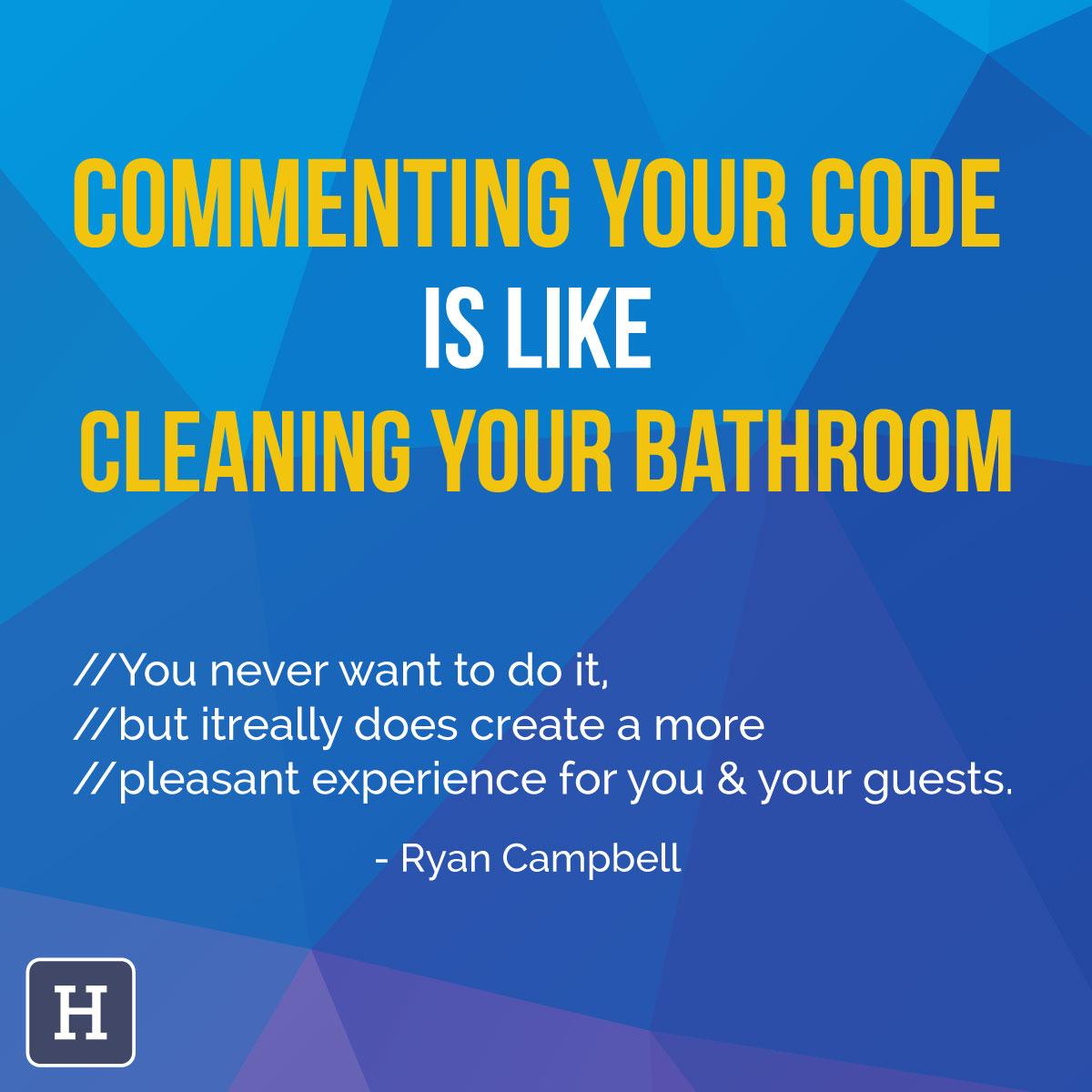 HackerEarth's tweet image. An apt comparison. True that! #CodeComments #ProgrammingWisdom