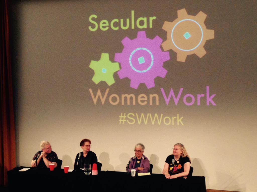 BLF_MN's tweet image. "Lobbyists Are People Too" - Monette Richards, Heather Rosa, Representative Phyllis Kahn &amp;amp; Stephanie Zvan. 
#SWWork