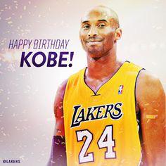 #HappyBirthday to the #GOAT @kobebryant #KobeBryant #24 #BlackMamba #Vino #20thSeason #shoulderrecovery #lakers