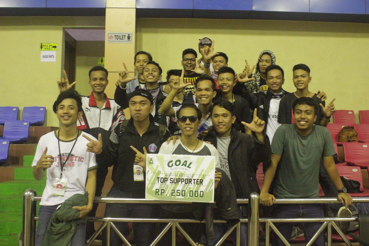 Selamat kepada HKBP Jati Asih sebagai top supporter di GOAL 2015!
#GOAL2015 #GloryForAll
