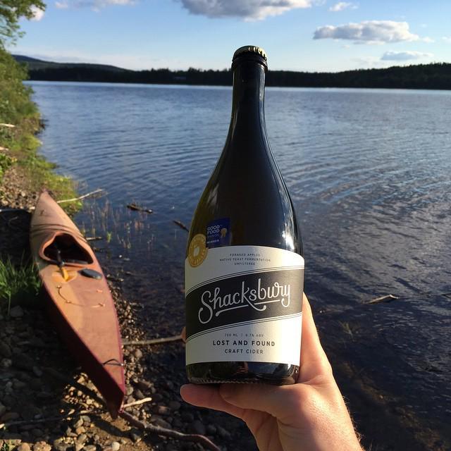 Shacksbury's tweet photo. Lost and Found, our newest #cider. Made with #lostapples. Very dry, with notes of apple ce… http://t.co/dDQbFveq4g http://t.co/hhCzQNb1RT