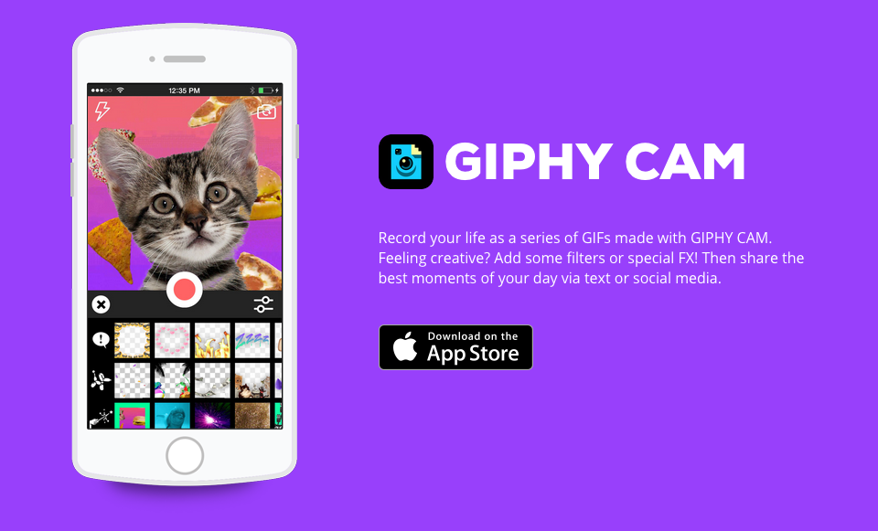 content_base's tweet image. We love @giphy  &amp;amp; you do too! Check out their new CAM app on ListHunt today: buff.ly/1huP62N #gif