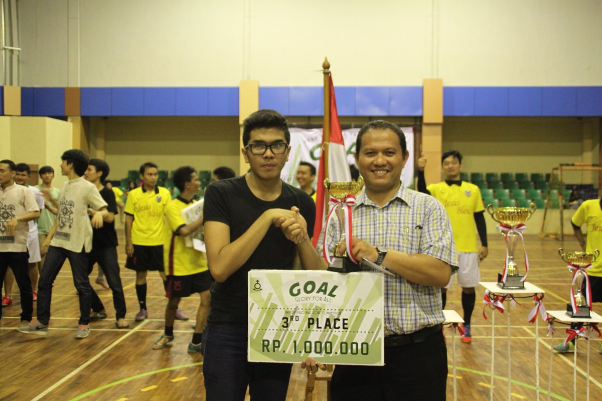 Selamat kepada HKBP Kayu Mas sebagai Juara ke-3 GOAL 2015! 
#GOAL2015 #GloryForAll