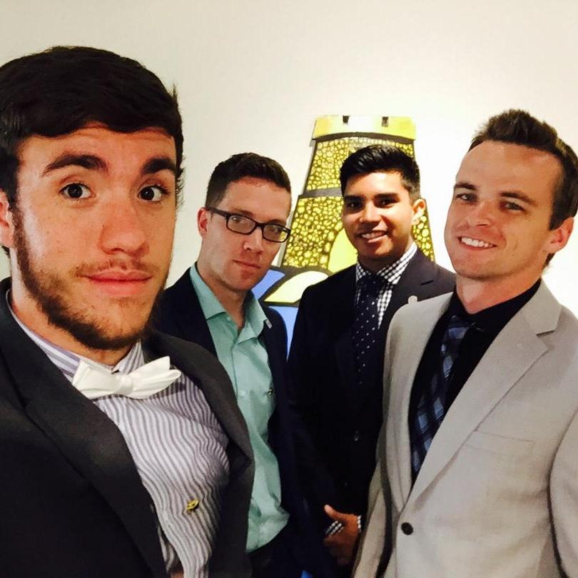 ATO_NMSU's tweet image. Here at the IFC Open House! #ΑΤΩ #RuhRah #outchere