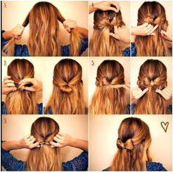TheWetBrush's tweet photo. Check out this #BowBun step-by-step #tutorial. http://t.co/rHk4JkNfpY
