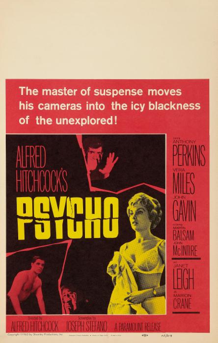 Happy 86th Bday to Vera Miles, seen here on the Window Card for PSYCHO - screening  on Sept. 5th 
