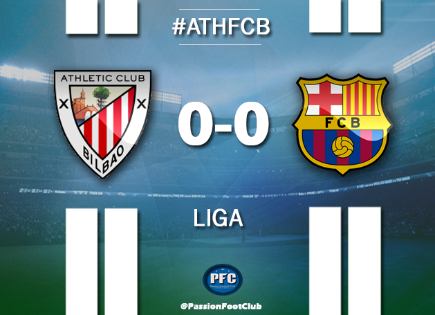 clappingmedia's tweet image. [#ATHFCB] MI-TEMPS !!

Athletic Bilbao 0-0 Barcelone