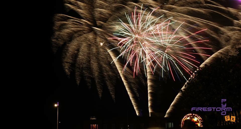 SebFirestorm's tweet photo. Here are some shots from the display we did for the opening of #Dismaland video to follow #firestorm #Banksy #pyro http://t.co/yUkmVcU5nH