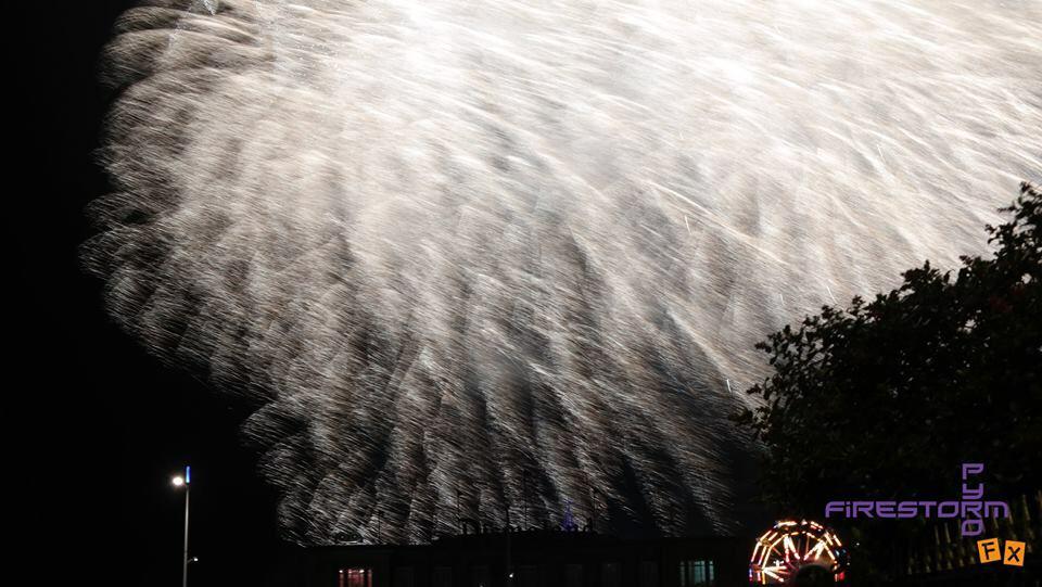 SebFirestorm's tweet photo. Here are some shots from the display we did for the opening of #Dismaland video to follow #firestorm #Banksy #pyro http://t.co/yUkmVcU5nH