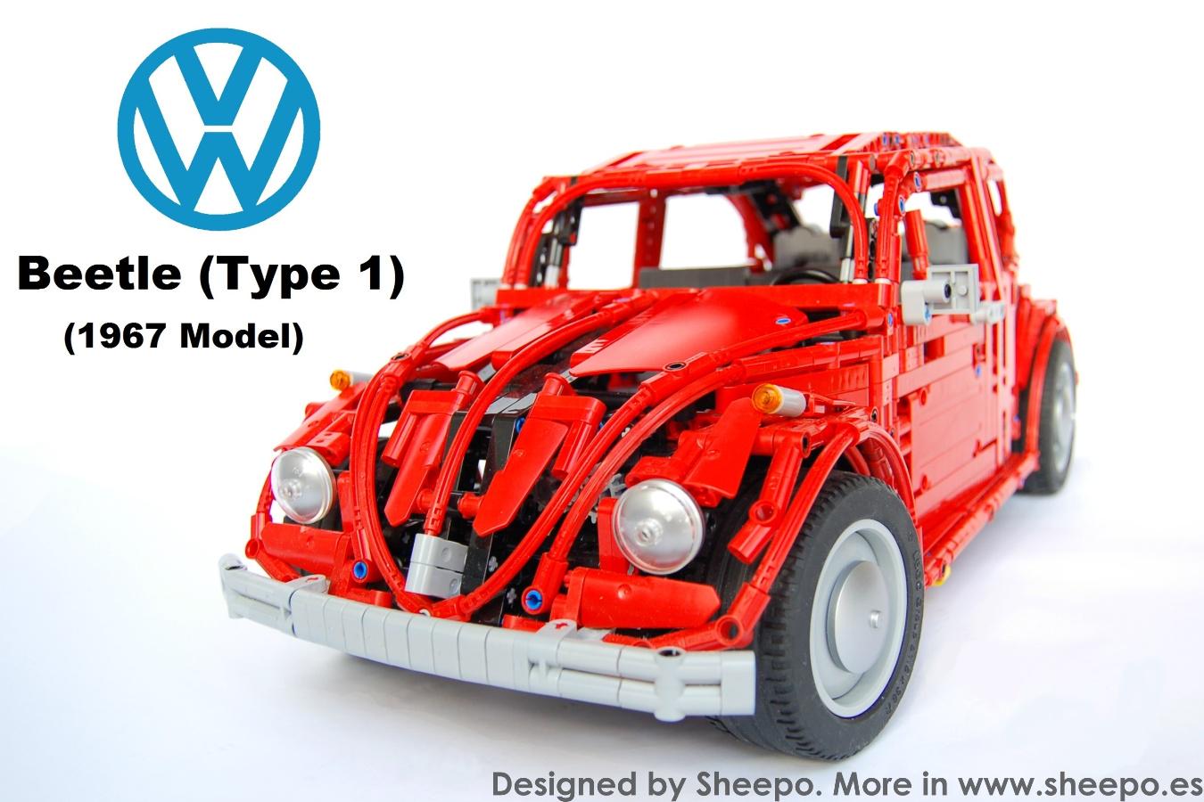 Sheepo s Garage on X One of the most historic cars deserve a LEGO Technic RC version lego technic beetle vwbeetle CandSCmagazine VW http t WtHr7rajn2 X