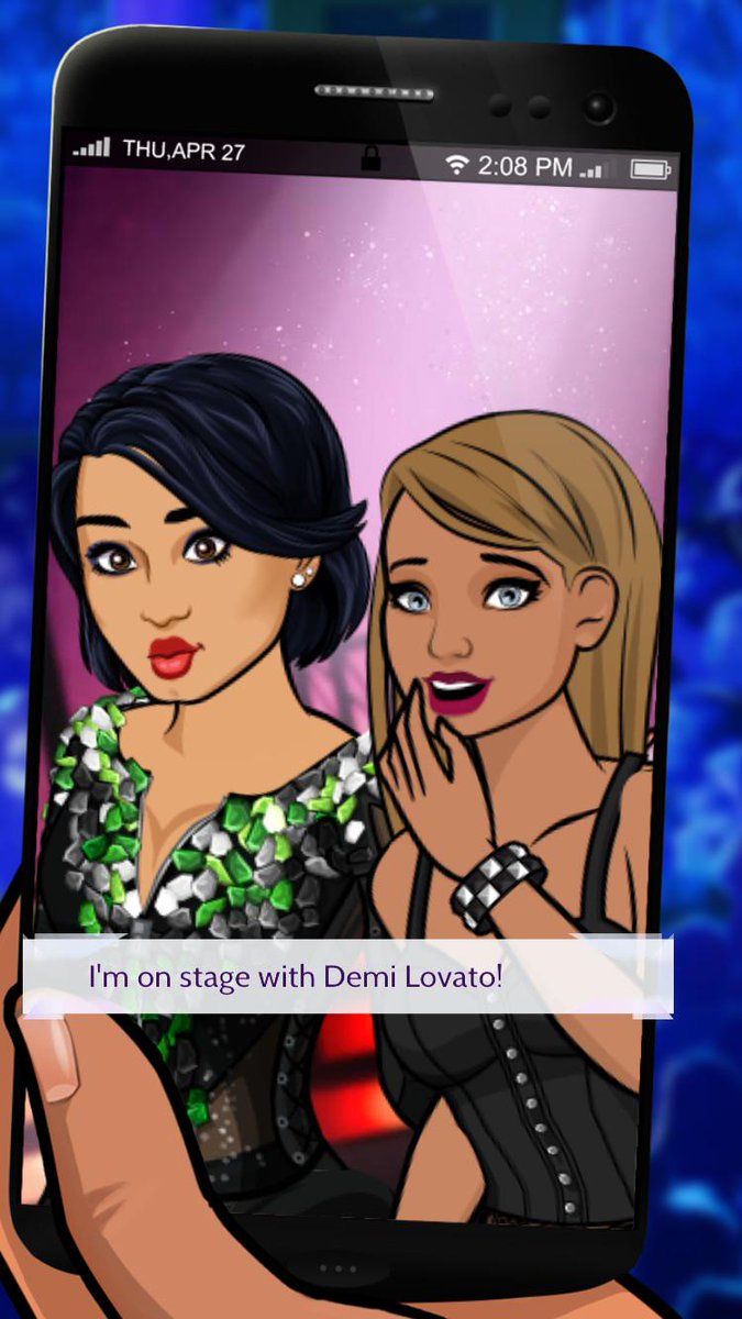 hellestro's tweet photo. I got a photo on stage with Demi Lovato! #episode #demipathtofame http://t.co/8jLUqcXftQ http://t.co/ZgofHSA1eV