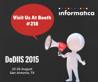 INFA_Paul_Yoo's tweet photo. Is your data decision ready? #DoDIISWW15 #GovReady http://t.co/3MkeZAS1p0 http://t.co/j9n1BlFC0z