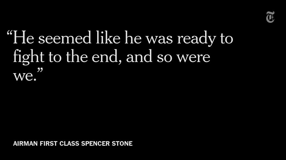 nytimes's tweet photo. Americans resist hero label after foiling an attack on a high-speed train traveling to Paris http://t.co/lxoDrE4siM http://t.co/64y1zkZF5c