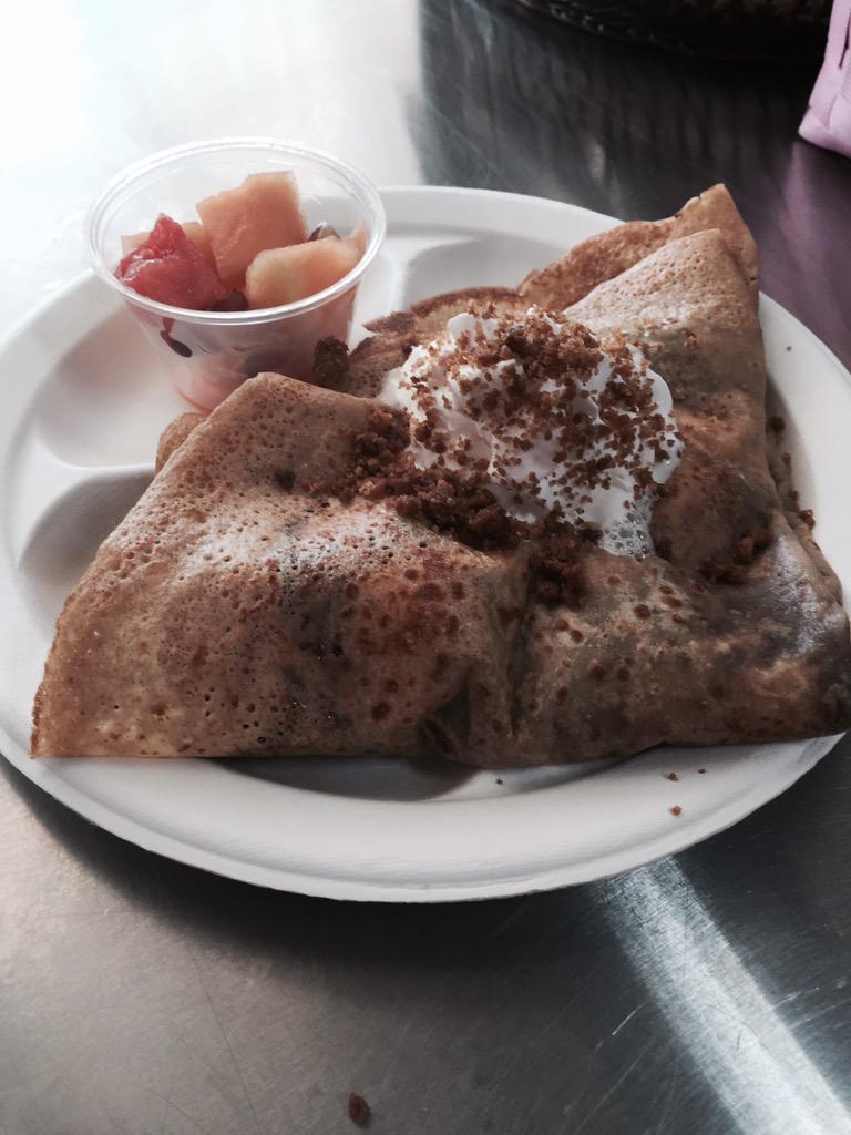 Come and get your S'more crepe! <a href="/otgsf/">Off the Grid</a> Stoneridge Mall today 11am-3pm!