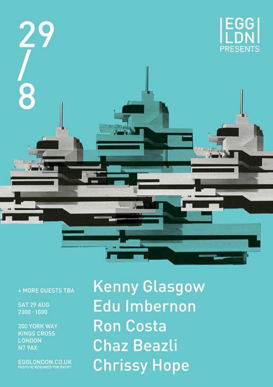 Our residents <a href="/ChazBeazli/">Chaz Beazli</a> and #Chrissyhope will be joining #KennyGlasgow <a href="/Egg_Club_London/">Egg London</a> this Saturday
