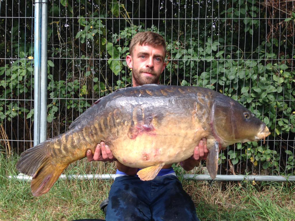 allday_michael's tweet photo. @carpology @KordaOfficial @BigCarpMag @espcarpgear second time using royalty a airballs and bagged this 38lb chunk!! http://t.co/z2O3fJLBYC