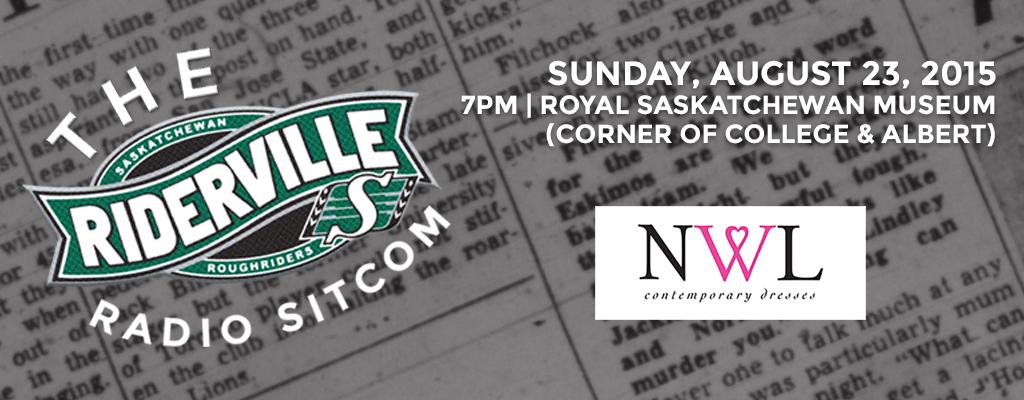 Leudwulf's tweet photo. @sskroughriders Tonight the #NWL &amp; #Mossbank episodes hit the stage. http://t.co/0AzS12NUFu #Riders #CFL #Riderville http://t.co/gJVHjUcoic
