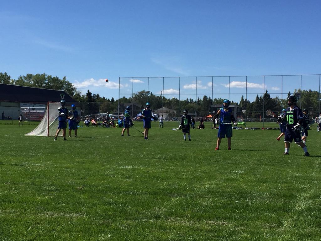 Go, Gators, go!  Calgary Field Day.   #Fieldlacrosse