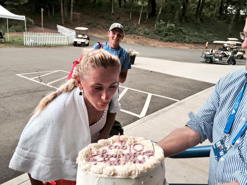 The best birthday present: A qualies win for a main draw spot at the Happy birthday, Olga  