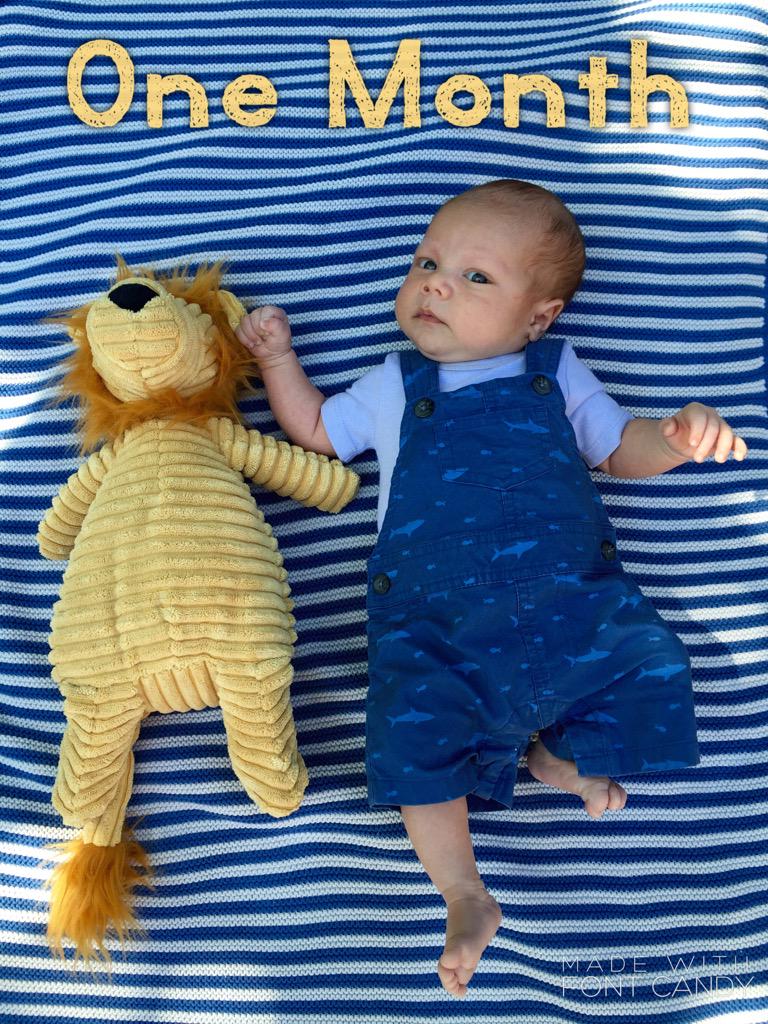 LingyLiu's tweet photo. My baby boy is ONE month old today😭😍 http://t.co/SywdnqTm9n