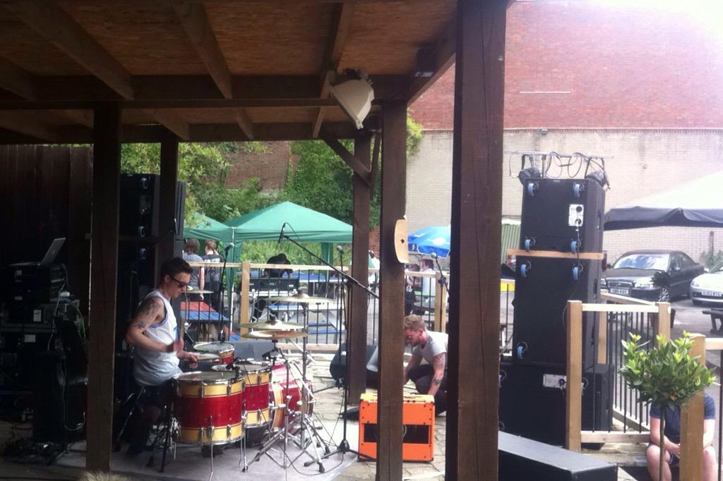 OhRococoUK's tweet photo. A shot from soundcheck yesterday. http://t.co/1qJGA5SqAE