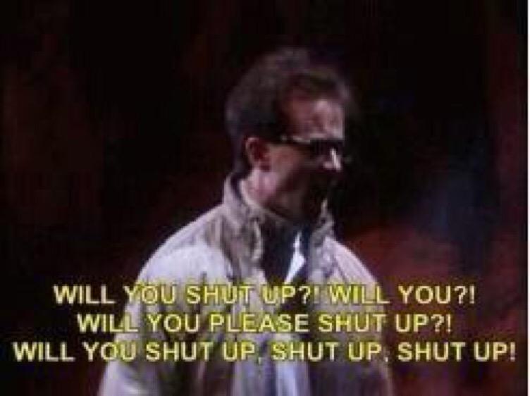 DougalMacGuire's tweet photo. WILL YOU SHUT UP!! http://t.co/kVj2cflf1J