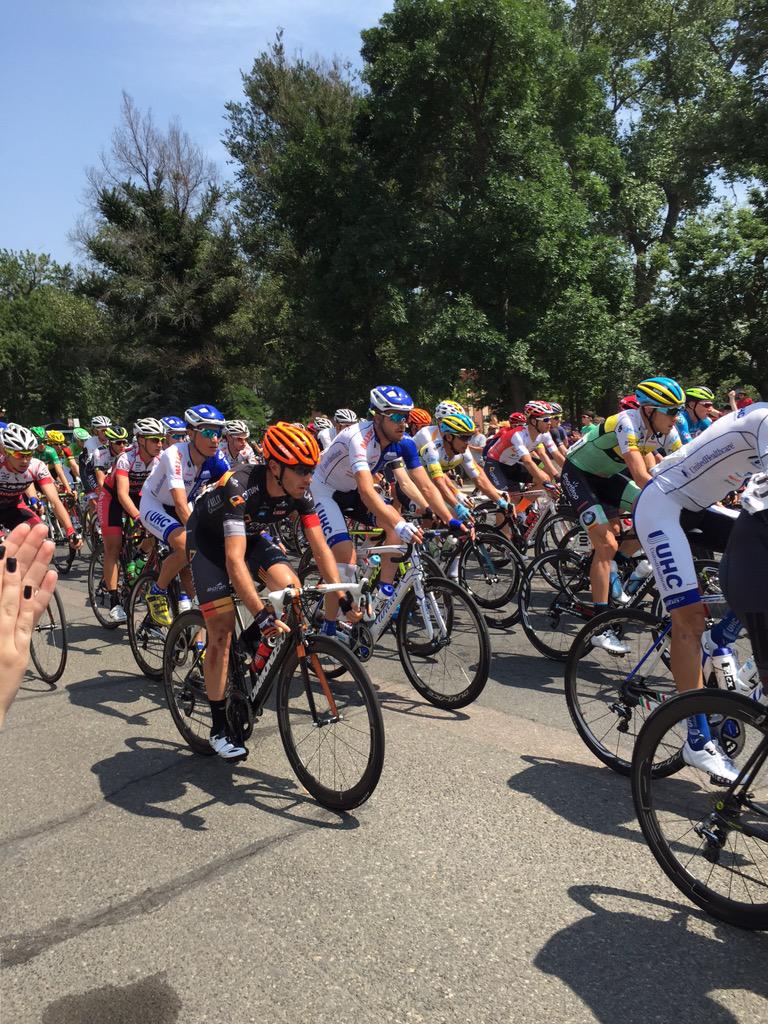 Men's race is happening right now! #prochallenge <a href="/USAProChallenge/">USA Pro Challenge</a>