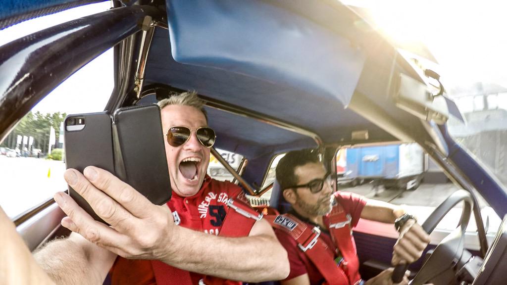 abovethescenes's tweet photo. #gijsvanlenneplegend #Renault5Turbo #flyinghigh http://t.co/9Qlo0wTEAB