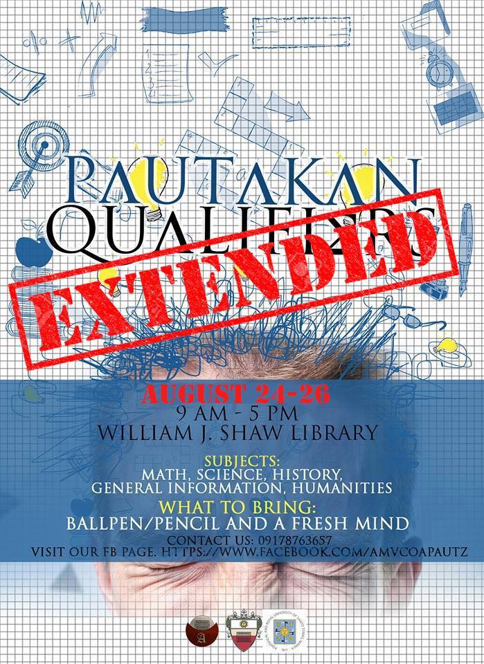 It's not over yet! 

The Pautakan Qualifiers have been extended until August 26!