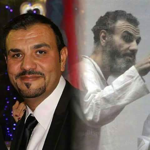 ghada_salem2015's tweet photo. هذه ليست صورة لشاب ووالده إنها صورة  الشاب  على عبده عفيفي قبل وبعد اعتقاله في مقبرة العقرب
#عنابر_الموت http://t.co/dcXwR17TzM