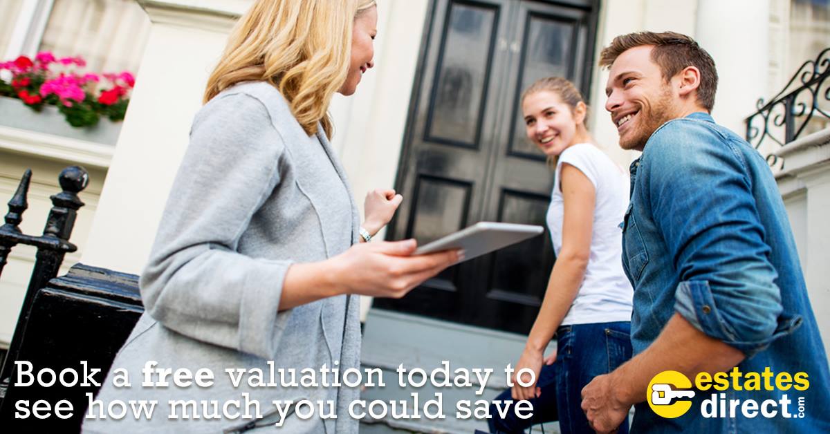 BOOK A FREE VALUATION NOW. Just visit estatesdirect.com to book your valuation...for FREE!