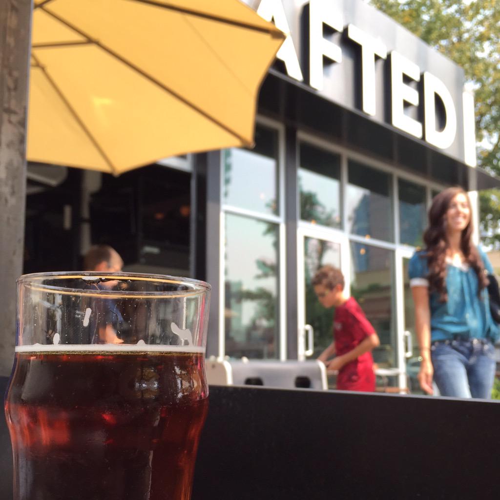 Awesome <a href="/SlateCreekBrew/">Slate Creek Brewing</a> beer at <a href="/CraftedTapHouse/">Crafted</a> Coeur d'Alene today, with one of the best sandwiches I've ever had