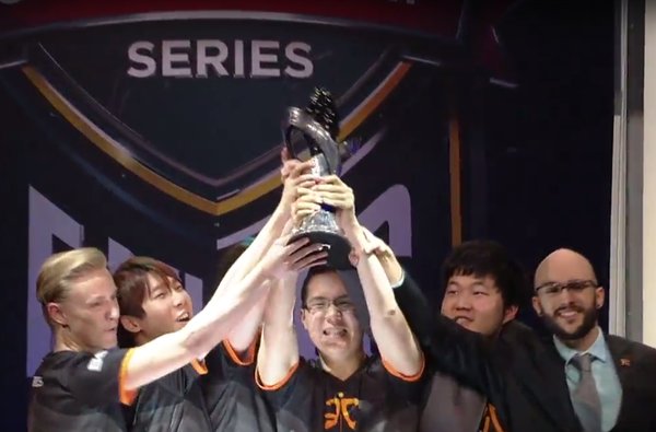 FNATIC's tweet photo. What a day! Back-to-back #ESLOne and #LCS titles. http://t.co/uzb3XRadDC