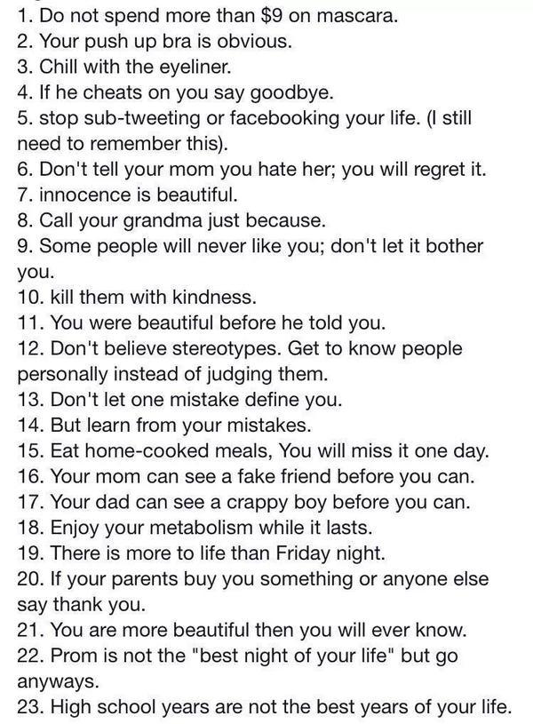 SpeakComedy's tweet photo. 42 things to tell my future daughter 💞 http://t.co/n7q1PZuvGq