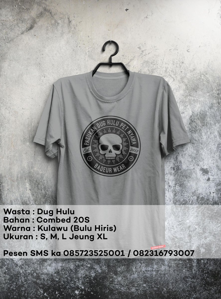 Cara Mesen:
SMS ka 082316793001 | 085723525001
Eusina:
Nami_Alamat Lengkep_No HP_Wasta Produk_Ukuran_Warna_Seueurna.