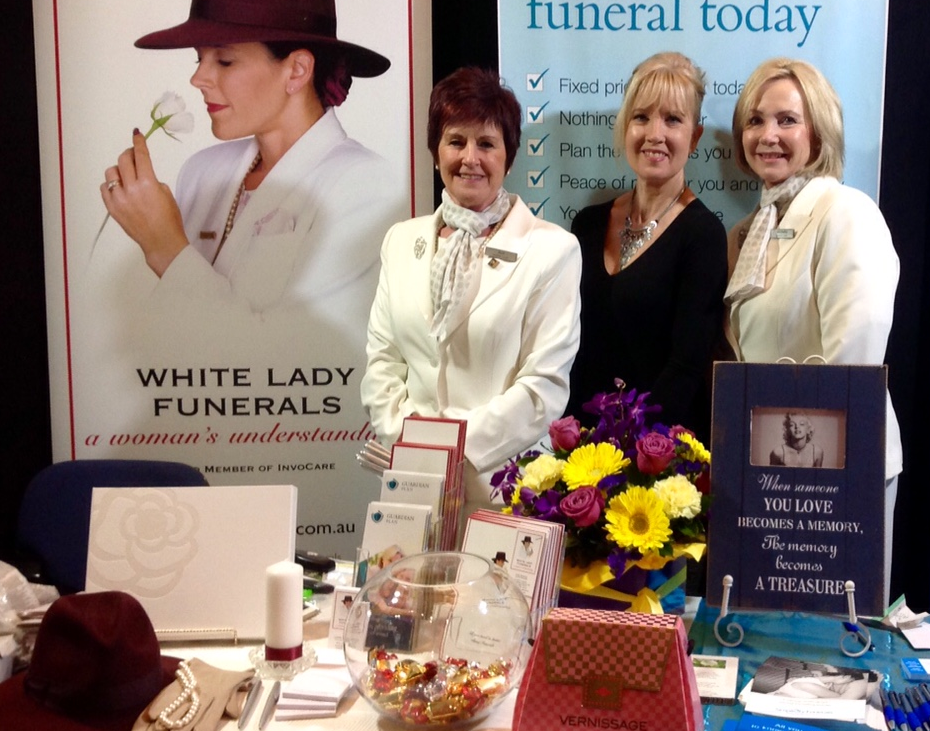 White Lady Funerals supported Seniors Week in Queensland by attending the Logan Seniors Day Expo.