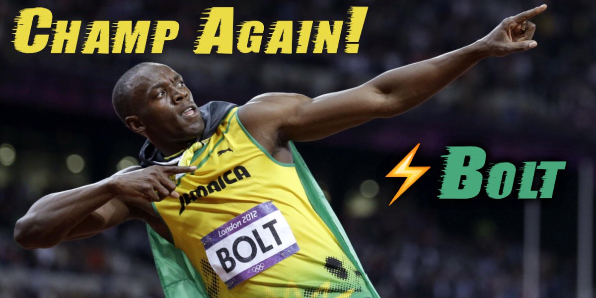 ImagicText's tweet image. Usain Bolt wins World 2015 Champ as fastest runner in Beijing. #usainbolt #bolt #boltgatlin #fastestmanonearth