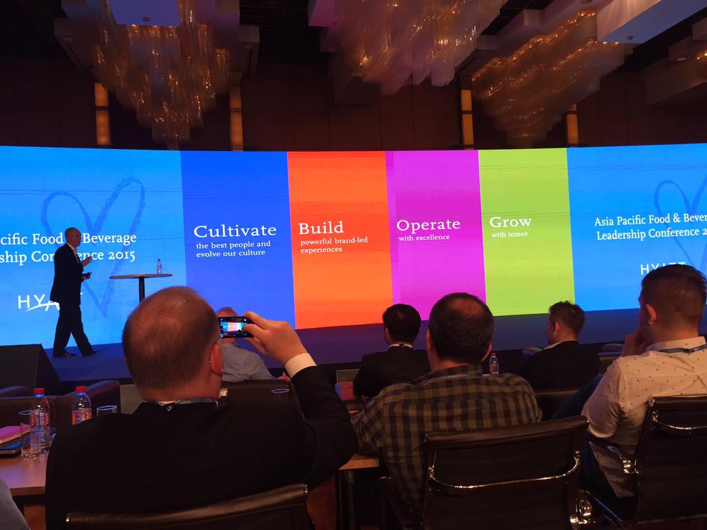 ConnDonald's tweet photo. Moving the vision to victory and Hyatt heaven #hyattfnb http://t.co/umx4NPUwzT