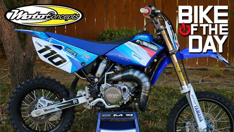 Bike of the Day: Kai Aiello's 2015 YZ85: @billspipes @RaceTechSuspen @MotoConcepts vitalmx.com/community/kaia…