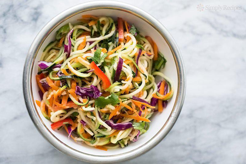eating_easy's tweet photo. Asian Zucchini Noodle Salad Recipe | http://t.co/m4IqYyl5Cs http://t.co/tKToxKf8Dl http://t.co/7v1uQQWmDp