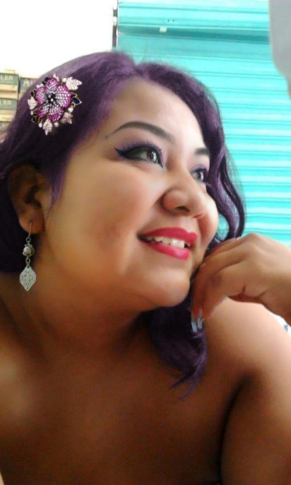 RubySam44's tweet image. #SUPERVIOLETA me siento chic 😘