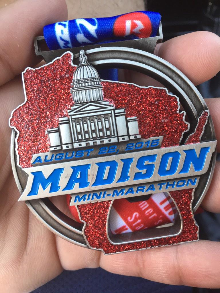 #madisonminimarathon 8/22/2015